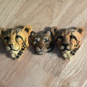 Corlett Collectables 90’s Tiger & Cheetah Resin Magnets